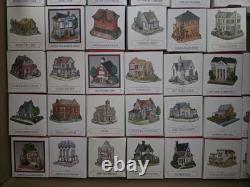 Huge Liberty Falls Village Lot 80+ Buildings Figures Accessories with Boxes