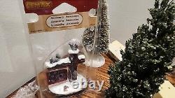Huge Lot! DEPT 56 LEMAX CHRISTMAS VILLAGE PINE TREES LOT OF 100 Trees/Shrubs