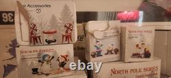 Huge North Pole Series Dept 56 Christmas Village Collection