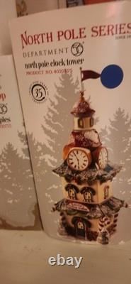 Huge North Pole Series Dept 56 Christmas Village Collection