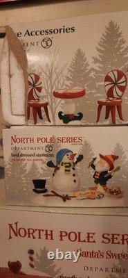 Huge North Pole Series Dept 56 Christmas Village Collection