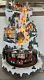 Huge Train Ski Resort Mountain Christmas Village Moments In Time Lights Music