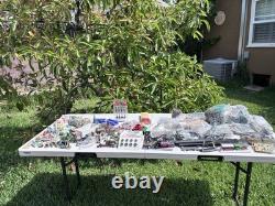 Huge Vintage Christmas Village Lot 500+ Pieces Buildings Train Acc Depto 56 Etc