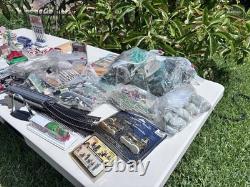 Huge Vintage Christmas Village Lot 500+ Pieces Buildings Train Acc Depto 56 Etc