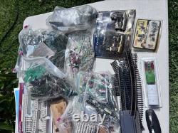 Huge Vintage Christmas Village Lot 500+ Pieces Buildings Train Acc Depto 56 Etc