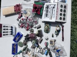 Huge Vintage Christmas Village Lot 500+ Pieces Buildings Train Acc Depto 56 Etc