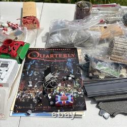 Huge Vintage Christmas Village Lot 500+ Pieces Buildings Train Acc Depto 56 Etc