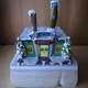 IT'S A WONDERFUL KNIFE Simpsons Hawthorne Christmas Village House COA