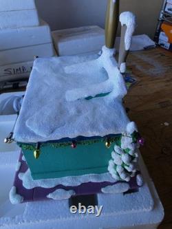 IT'S A WONDERFUL KNIFE Simpsons Hawthorne Christmas Village House COA