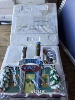 IT'S A WONDERFUL KNIFE Simpsons Hawthorne Christmas Village House COA