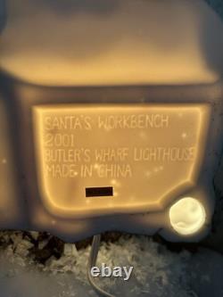 Illuminated Christmas Village House Original Packaging and Box