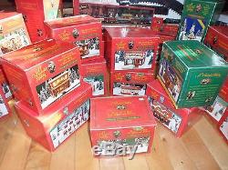 It's A Wonderful Life Christmas Village 64 Piece Collection