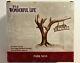 It's A Wonderful Life Enesco Christmas Village Welcome to Bailey Park Sign/Tree