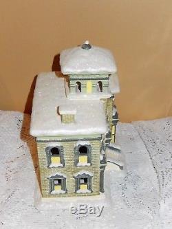 It's A Wonderful Life Henry Potter Mansion by Enesco 2005 RARE COA Included MIB