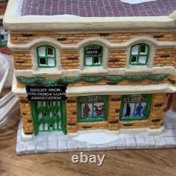 It's a Wonderful Life Bedford Falls Christmas Village Ultimate Bundle