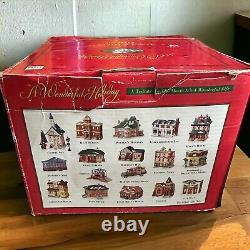 It's a Wonderful Life Holiday Village-Bedford Falls Uncle Billy's House Vintage