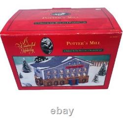 It's a Wonderful Life Holiday Village Potter's Mill Lumber Supply Target 1998