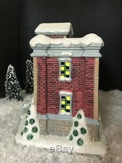 Its A Wonderful Life Enesco Christmas Village Bedford Falls High School! NIB