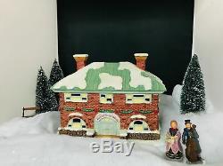 Its A Wonderful Life Enesco Christmas Village Bedford Falls Library! NIB! RARE