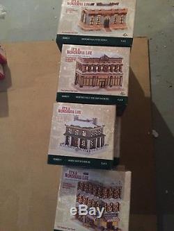 Its A Wonderful Life Illuminated Village Complete Series V Collection 4 Boxes
