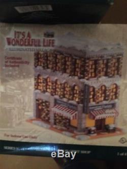 Its A Wonderful Life Illuminated Village Complete Series V Collection 4 Boxes