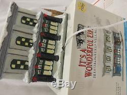 Its A Wonderful Life Illuminated Village Series 1 Collection 4 boxes