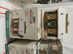 Its A Wonderful Life Illuminated Village Series 3 Collection 4 boxes