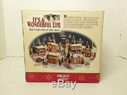 Its a Wonderful Life Christmas Village Bedford Falls Bridge Enesco. EUC LKNW
