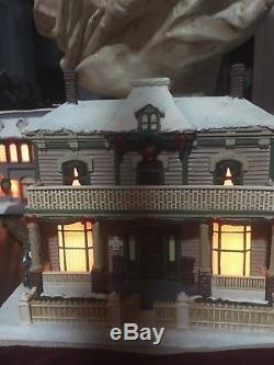 Its a Wonderful Life Hawthorne Village Hand Painted Lot Of Eight! Free ship