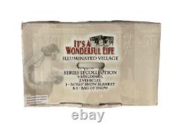 Its a Wonderful Life Illuminated Christmas Village Series 2 Enesco 7 Piece Set