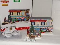 JCoventry Cove by Lemax Christmas Road Trip Set of 2 Figurines Village NEW