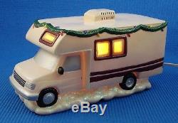 JWM Collections Limited Edition Roadside Christmas Lighted RV Camper Motor Home