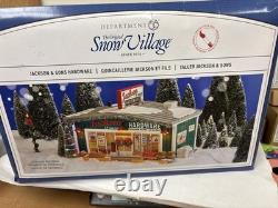 Jackson &sons Hardware Snow Village6013447 Snow Village