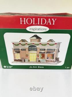 Jo-Ann Fabric And Craft Store Holiday Inspirations Christmas Village House 2011