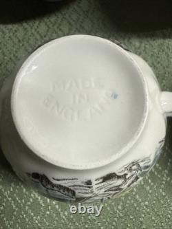 Johnson Brothers The Friendly Village School House, Cover Bridge, 45 PC Set