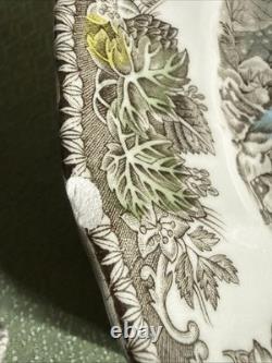 Johnson Brothers The Friendly Village School House, Cover Bridge, 45 PC Set