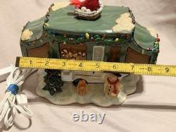 Jwm Village Collection Roadside Christmas Village Tent Camper Ceramic Lighted