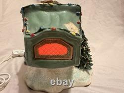 Jwm Village Collection Roadside Christmas Village Tent Camper Ceramic Lighted