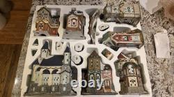 Kirkland 42 Piece Victorian Christmas Village Lighted Set Complete