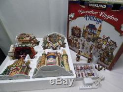 Kirkland Nutcracker Kingdom Village with Lights & Motion 2001 MIB