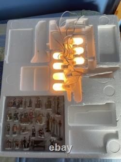 Kirkland Signature 40pc Porcelain Lighted Victorian Village Set, Christmas