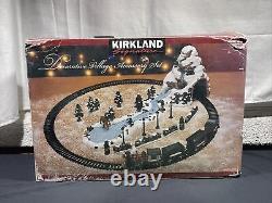 Kirkland Signature Decorative Village Accessory Holiday Waterfall Train Moose