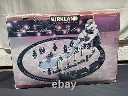 Kirkland Signature Decorative Village Accessory Holiday Waterfall Train Moose
