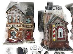 Kirkland Signature Lighted Christmas Victorian Village Winter 42 Piece Set New