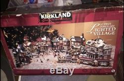 Kirkland Vintage Lighted Christmas Village