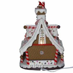 Kurt Adler 12-Inch Lighted Christmas Gingerbread House