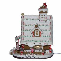 Kurt Adler 12-Inch Lighted Christmas Gingerbread House