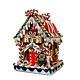 Kurt Adler 8 5 Inch Claydough and Metal Candy House with C7 UL Lighted