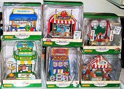 LEMAX 10 MIB, Carnival Games, Food Stands, Circus Figs, Clowns, & more! LOOK