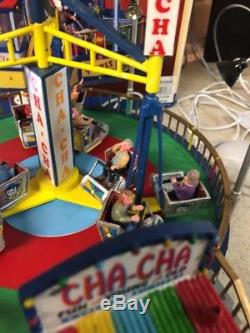 LEMAX 74686 THE CHA-CHA Carnival Amusement Ride Animated Musical Works Withbox